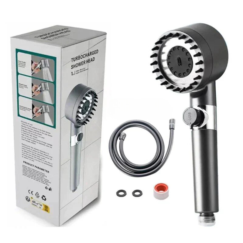 Masszázs zuhanyfej az azonnali pihenéshez