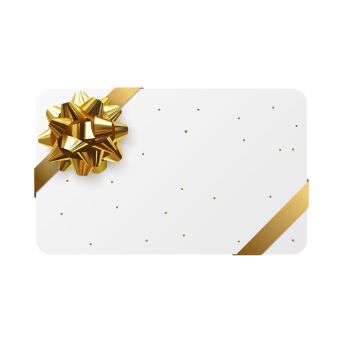 Tarjeta de Regalo Blanca