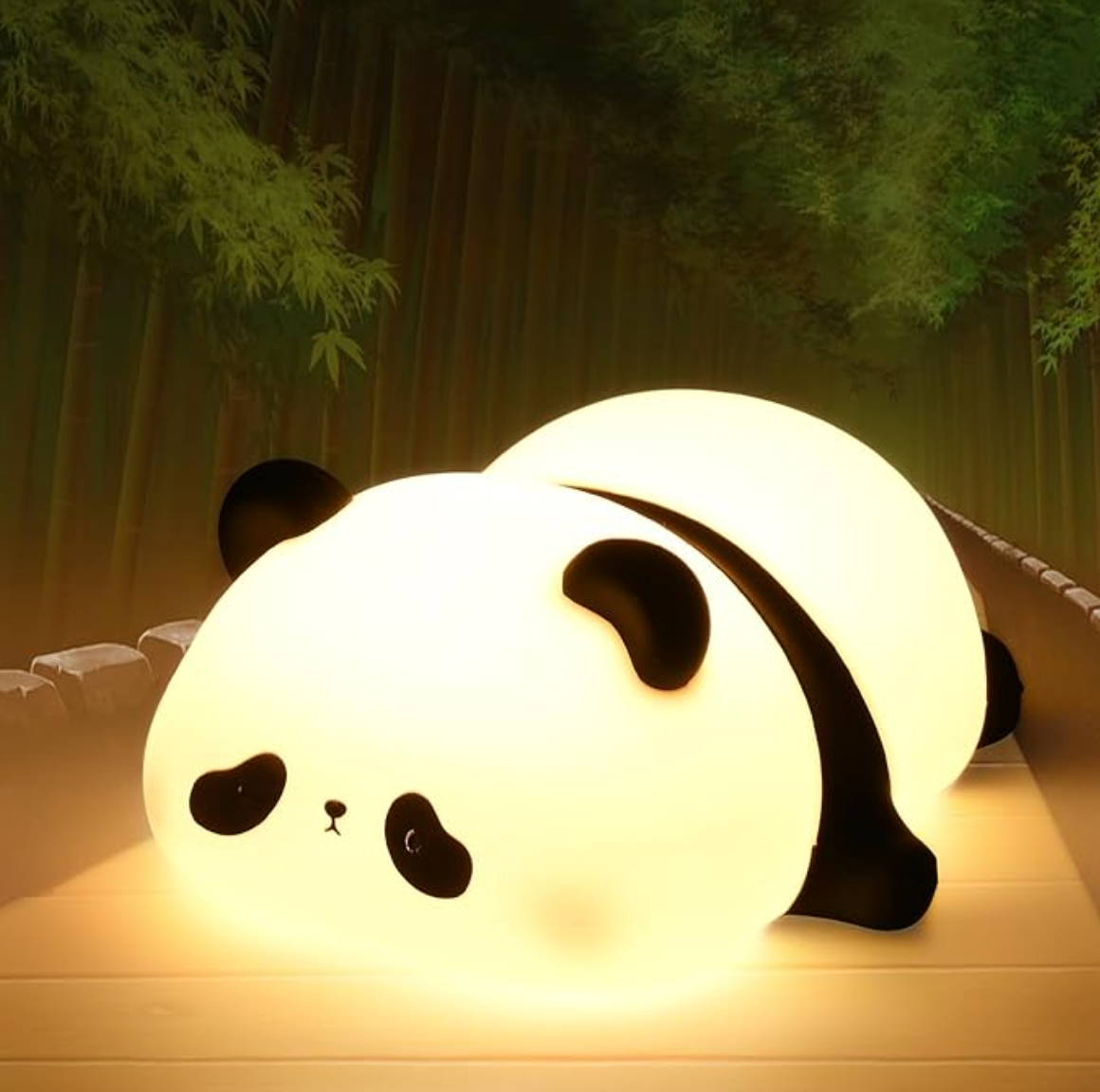 Luz nocturna Panda: Dulzura y Seguridad para Niños 