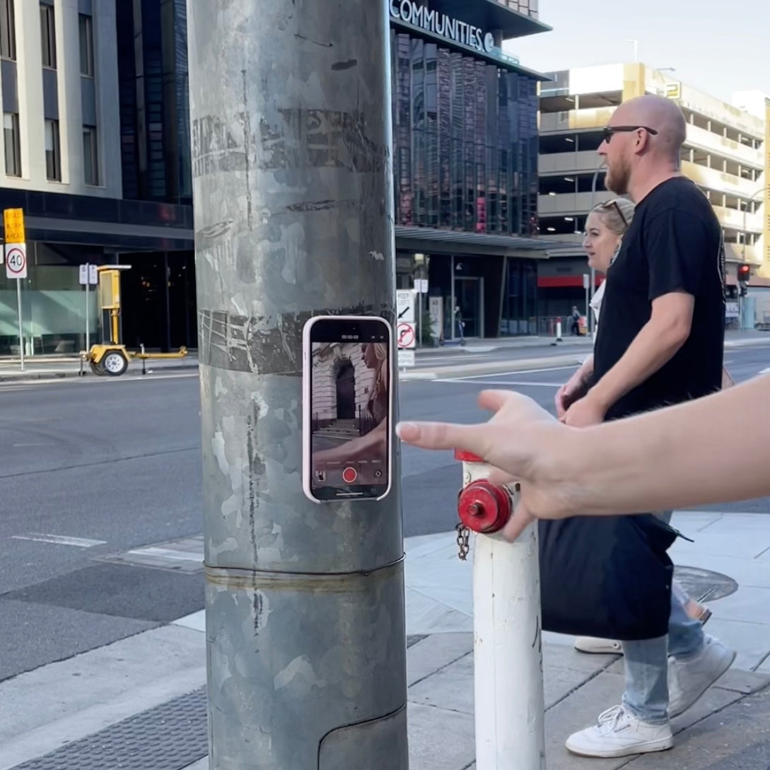 Telefonhalterung mit Saugnapf